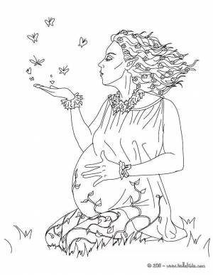 Раскраска для беременных антистресс #9 #270456