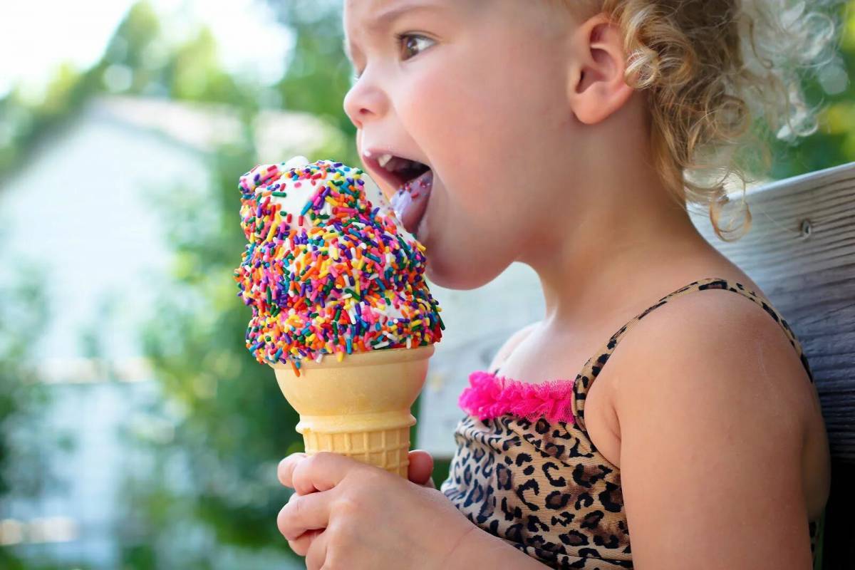 Для девочек мороженое #10