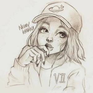 Раскраска для девочек перерисовать #24 #275284