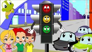 Раскраска светофор для детей #27 #24462