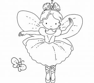 Раскраска для детей 3 4 лет для девочек принцессы #30 #277567