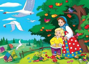 Раскраска для детей 3 4 лет сказки русские народные #6 #277930