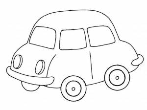 Раскраска для детей 4 лет машины для детей #34 #278732