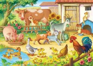 Раскраска для детей 5 лет домашние животные #21 #279435
