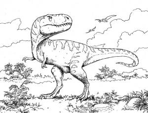 Раскраска для детей 6 7 лет для мальчиков динозавры #2 #279793