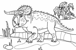 Раскраска для детей 6 7 лет для мальчиков динозавры #19 #279810