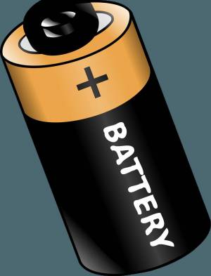 Раскраска для детей батарейка #6 #281150