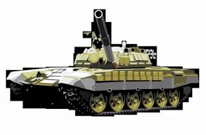 Раскраска для детей военный танк #10 #282031