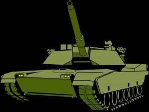 Раскраска для детей военный танк #33 #282054