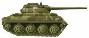 Раскраска для детей военный танк #37 #282058
