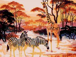 Раскраска для детей животные африки #33 #283102