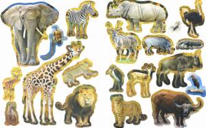 Раскраска для детей животные африки #35 #283104