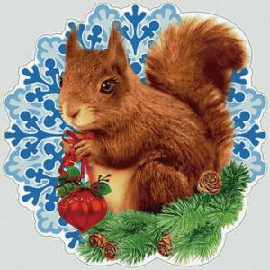 Раскраска для детей животные зимой #8 #283154