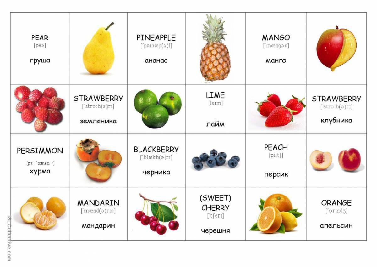 Фрукты на английском. Фрукты на английском для детей. Название фруктов на английском языке с переводом. Все фрукты и ягоды на английском.