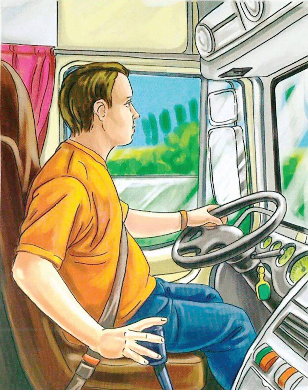 Картинка водитель. Шофер для детей. Водитель автобуса иллюстрация. Водитель картинка. Профессия шофер.