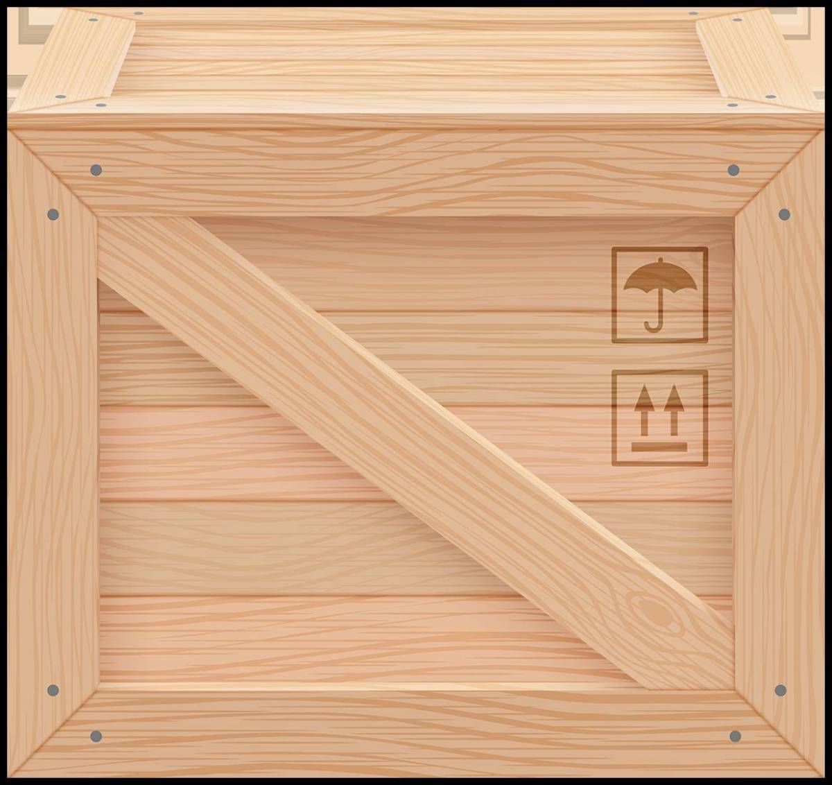 Ящик Wooden Crate