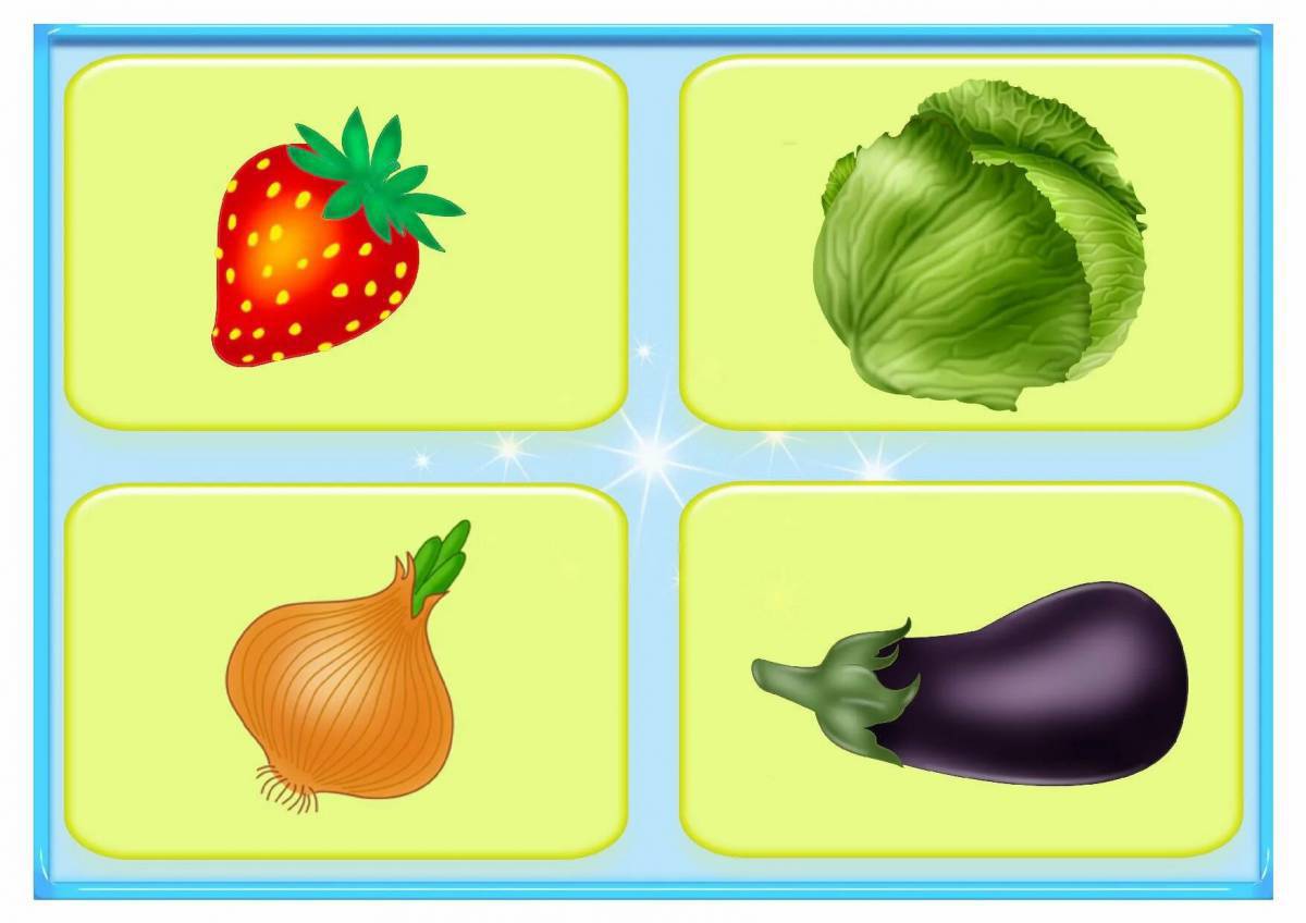 Для детей овощи для детей 3 лет #28