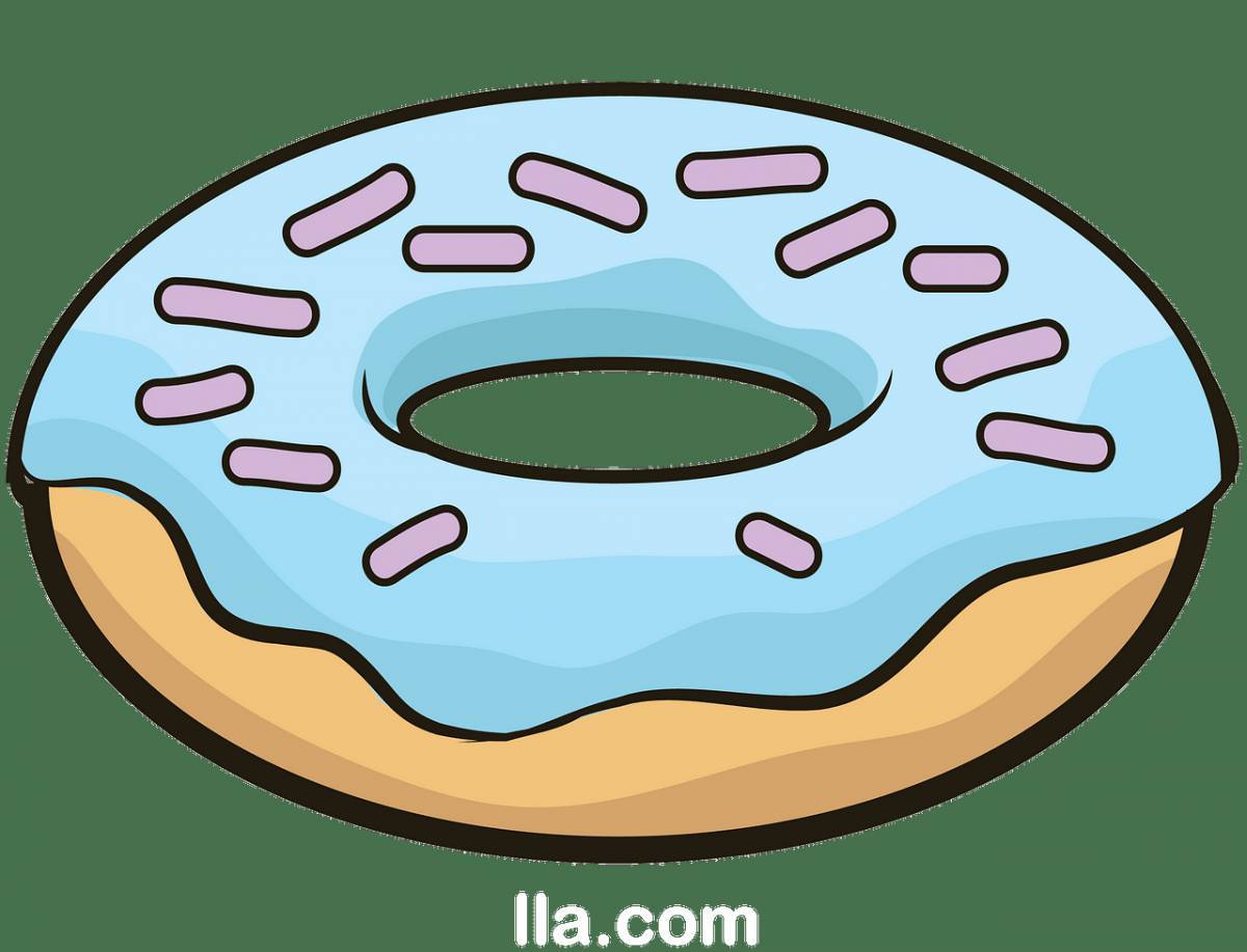 Для детей пончик #16