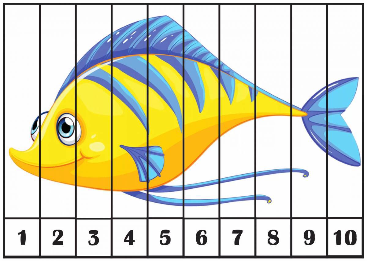 Для детей рыбы 4 5 лет #23