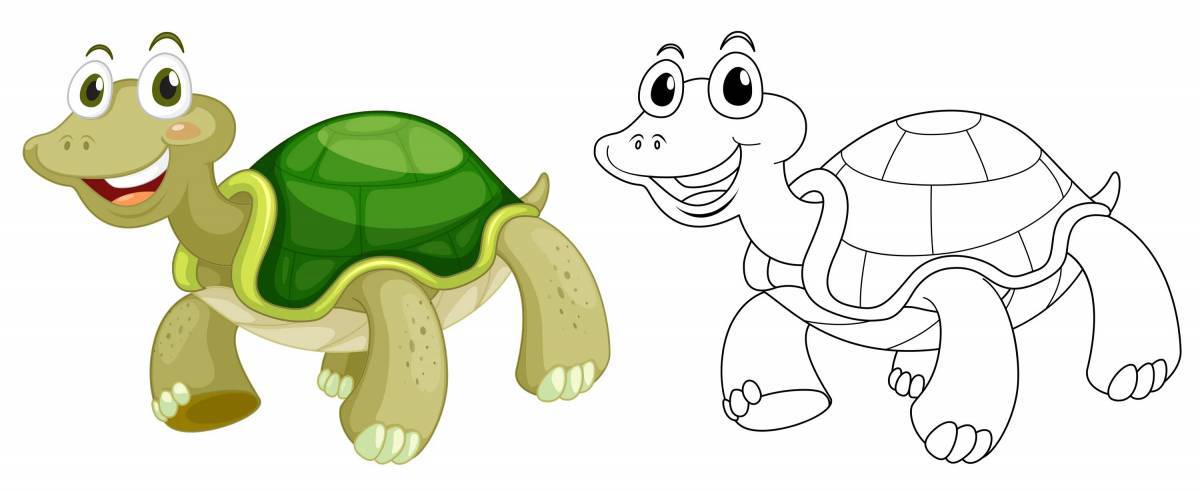 Для детей черепаха 3 4 лет #27