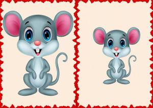 Раскраска для детей мышонок 3 4 лет #34 #284962