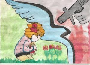 Раскраска для детей нет войне #12 #285201