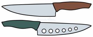Раскраска для детей нож #3 #285226