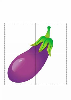 Раскраска для детей овощи для детей 3 лет #9 #285335