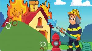Раскраска для детей противопожарная безопасность #12 #286034