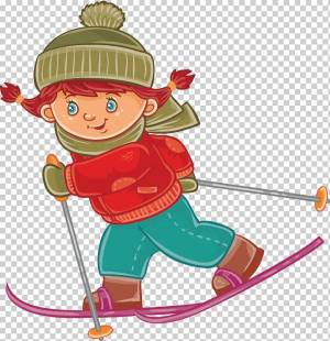 Раскраска для детей спорт зимний #25 #286573