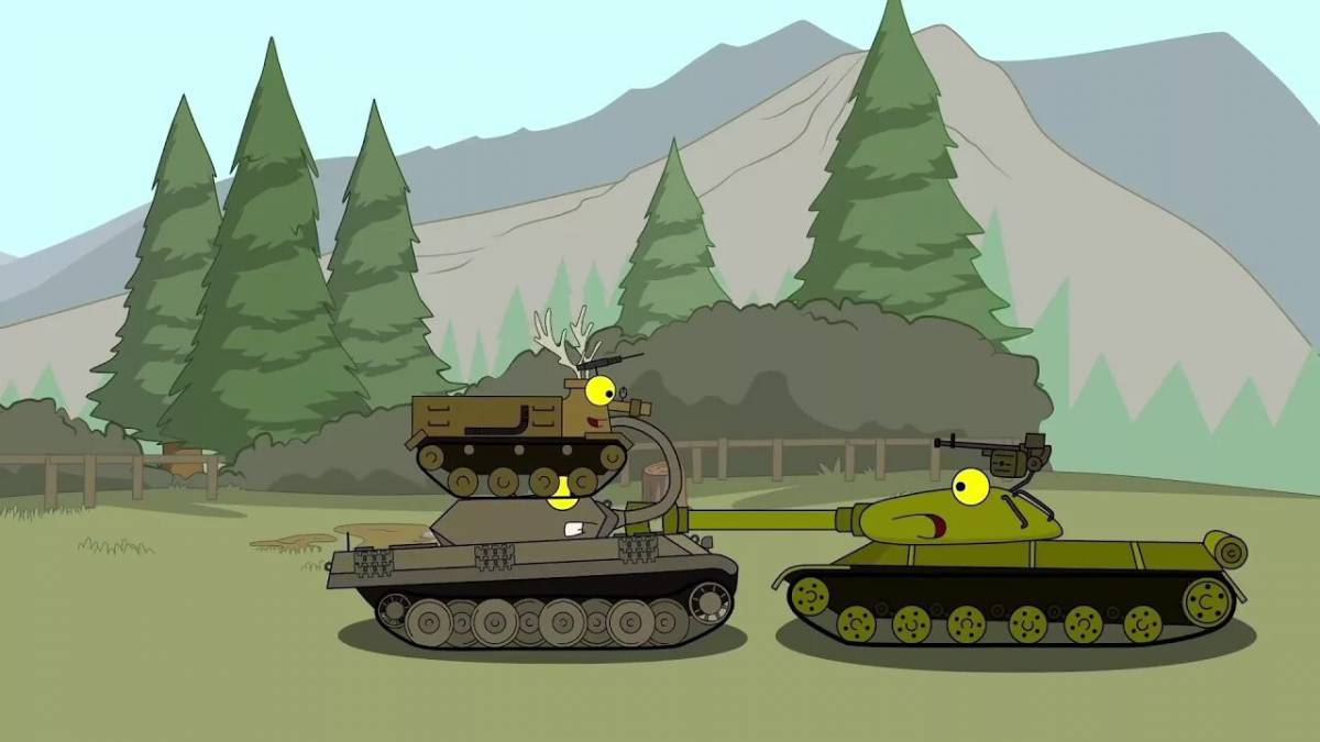Для мальчиков мультики про танки #31