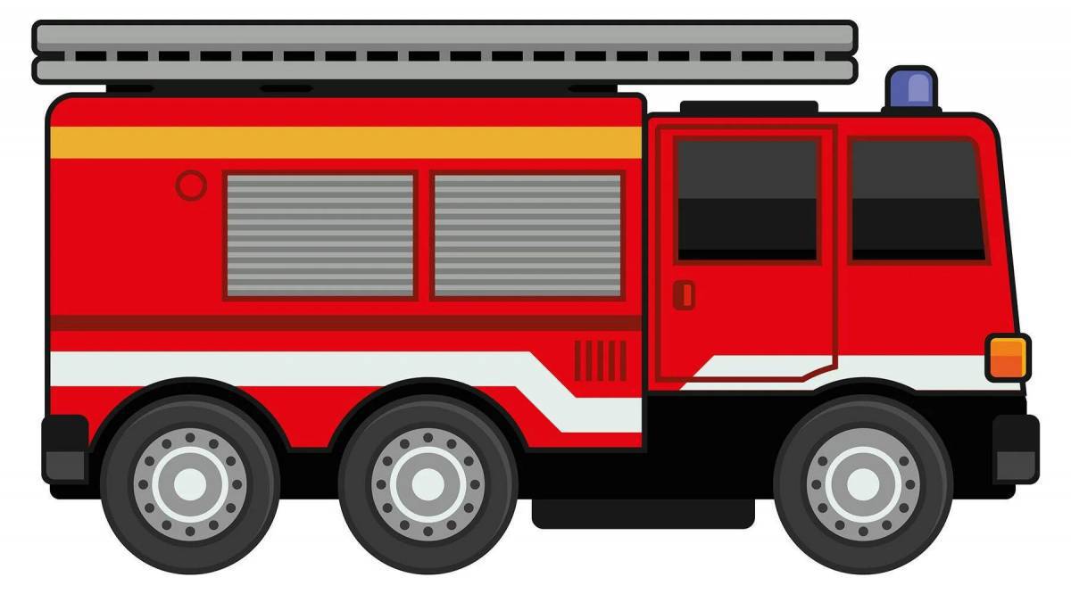 Для мальчиков пожарная машина #7