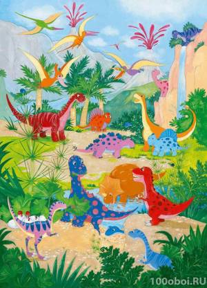 Раскраска для малышей динозавры #11 #288552