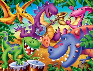 Раскраска для малышей динозавры #14 #288555