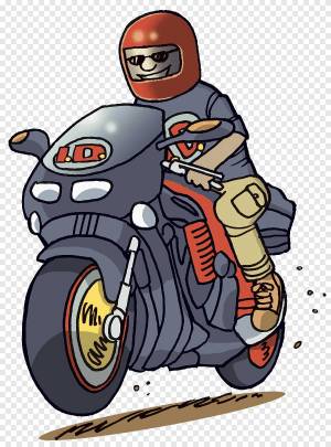 Раскраска для малышей мотоцикл #21 #289005