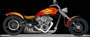 Раскраска для малышей мотоцикл #29 #289013
