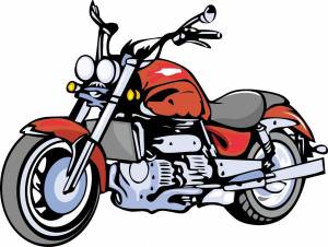 Раскраска для малышей мотоцикл #37 #289021