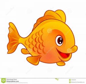 Раскраска для малышей рыбка золотая #17 #289288