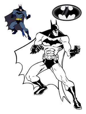Раскраска для мальчиков бэтмен #9 #290068