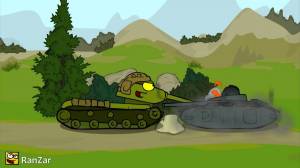 Раскраска для мальчиков мультики про танки #5 #291094