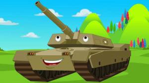 Раскраска для мальчиков мультики про танки #26 #291115
