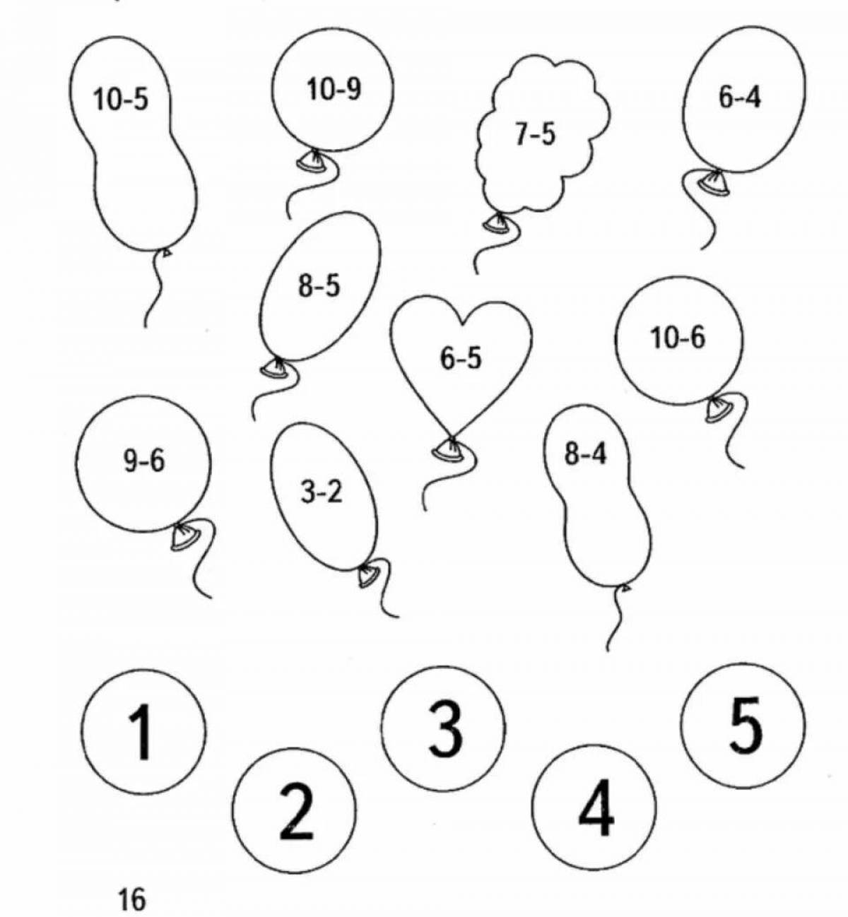 Соедини шары. Задачи для дошкольников в пределах 10 для дошкольников. Задания с числами для дошкольников. Задания по математике для дошкольников. Задания для первоклассников.