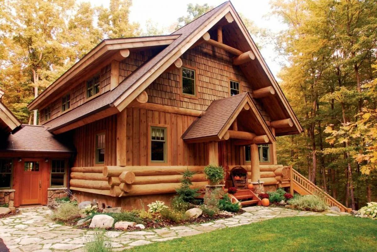 Дом деревянный #1