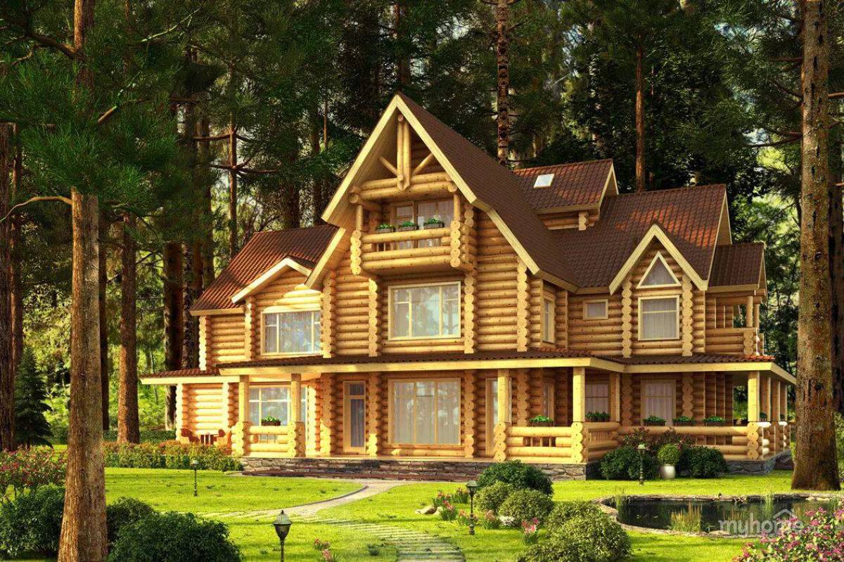Дом деревянный #9