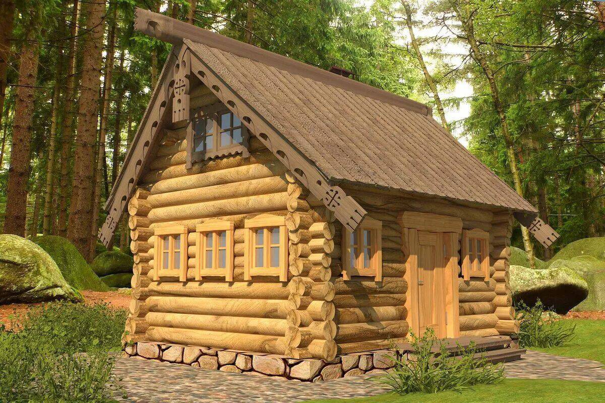 Дом деревянный #28