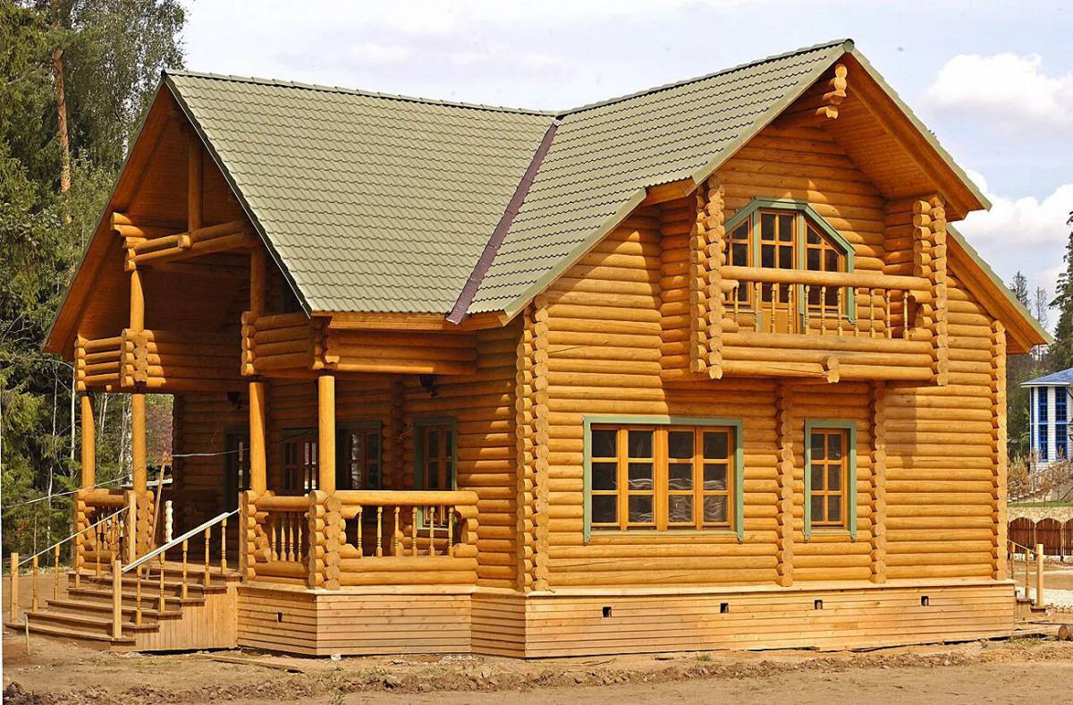 Дом деревянный #34