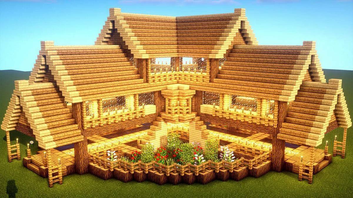 Лучшие 6 идей деревенского дома Minecraft в 2024 году