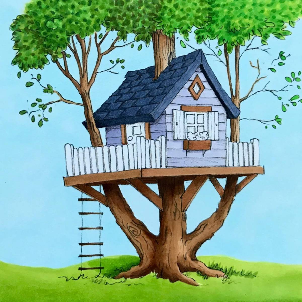 Дом на дереве #21