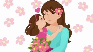 Раскраска для мамы от дочки красивые #25 #292030
