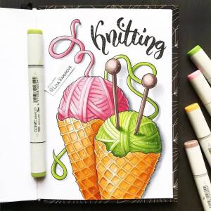 Раскраска для фломастеров для скетчинга #18 #293856